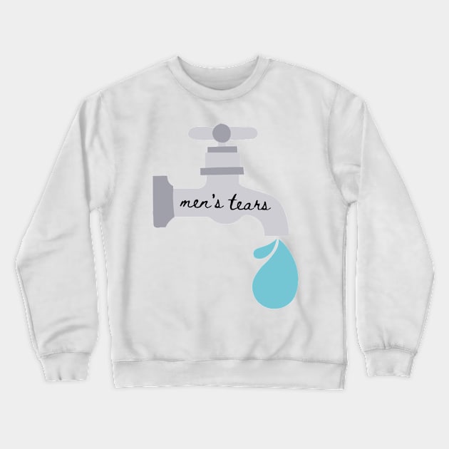 Men's Tears Crewneck Sweatshirt by ThePureAudacity